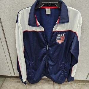Rhinox USA Olympic Jacket Full Zipper Size Large
